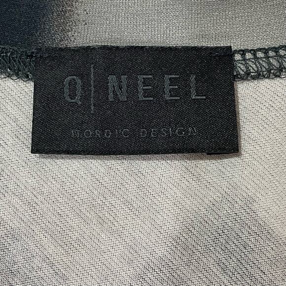 Q'Neel Neutral Printed Long Sleeve Tunic - US 8 - Picture 6 of 11